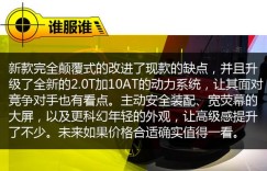 10AT/全时四驱黑科技加持 讴歌RDX新老对比