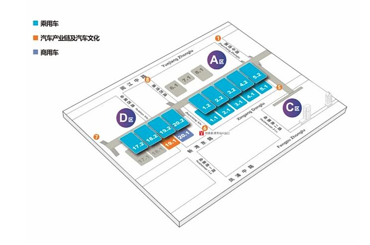 2024广州国际汽车展览会展位图正式公布，11月15日见！